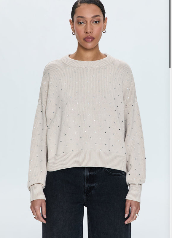 Mink Embellished Sweater